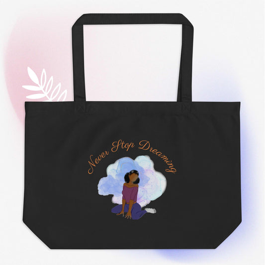 Never Stop Dreaming Canvas Tote bag by Londyn